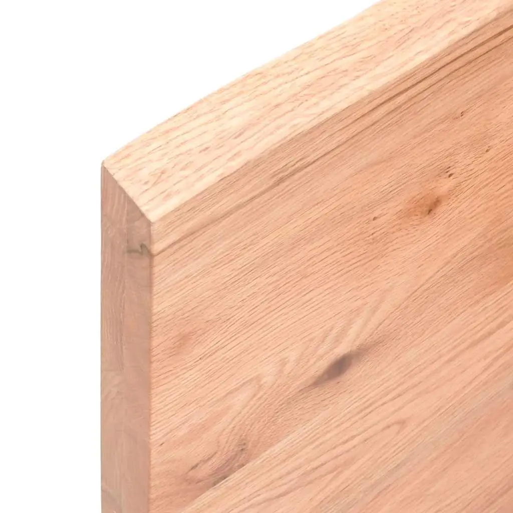 Wooden Table Top Brown Solid Oak Live Edge Foldable Replacement Desk