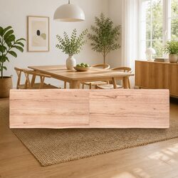 Compact Foldable Solid Oak Table Top 160x40cm