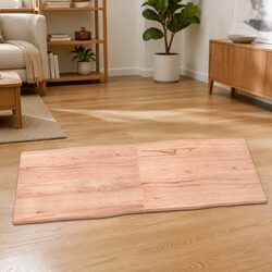 Compact Folding Solid Wood Tabletop in Brown, 180x60cm