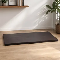 Concise Solid Oak Wood Table Top for Stylish Spaces 80x60x2 cm