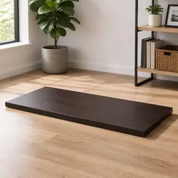 Concise Solid Oak Wood Live Edge Table Top 100x40cm