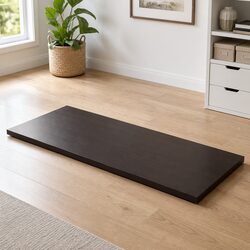 Solid Oak Live Edge Table Top 100x50cm: Durable and Stylish