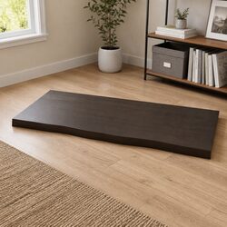 Concise and Elegant Solid Oak Table Top with Live Edge