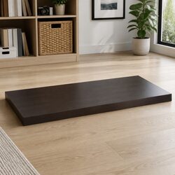 Unique Dark Brown Solid Oak Table Top 100x50cm