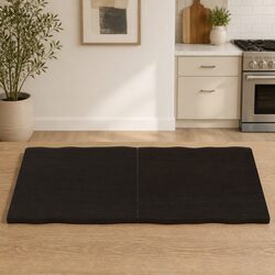 Concise and Versatile Solid Oak Table Top 120x50cm