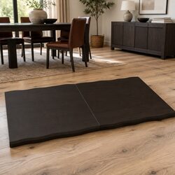 Durable Wooden Table Top in Dark Brown 120x60cm