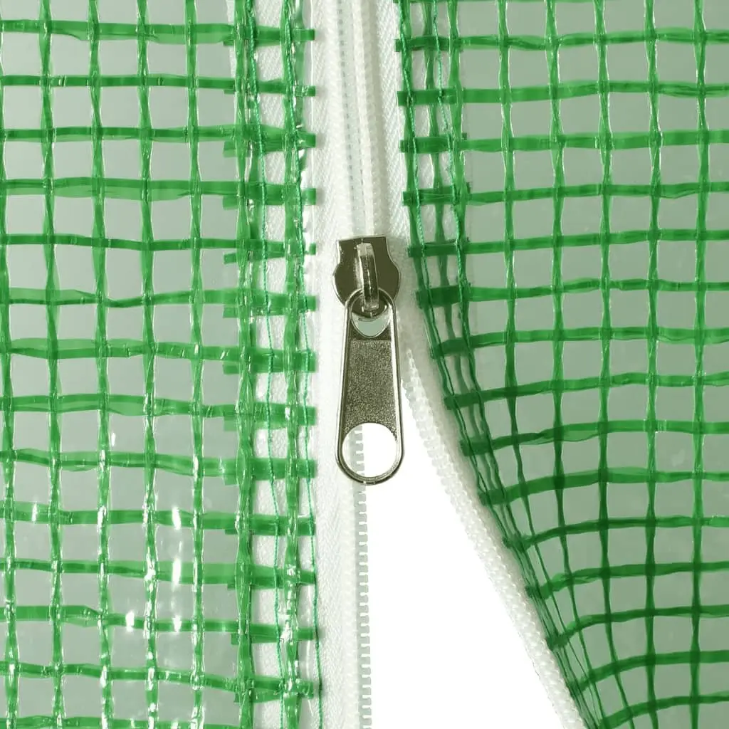 Greenhouse Green 5x2x2.3m Steel Frame PE Cover Durable Outdoor Plant House