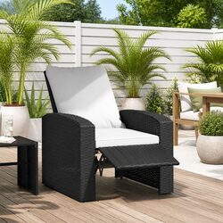 Compact and Reliable Outdoor Reclining Chair