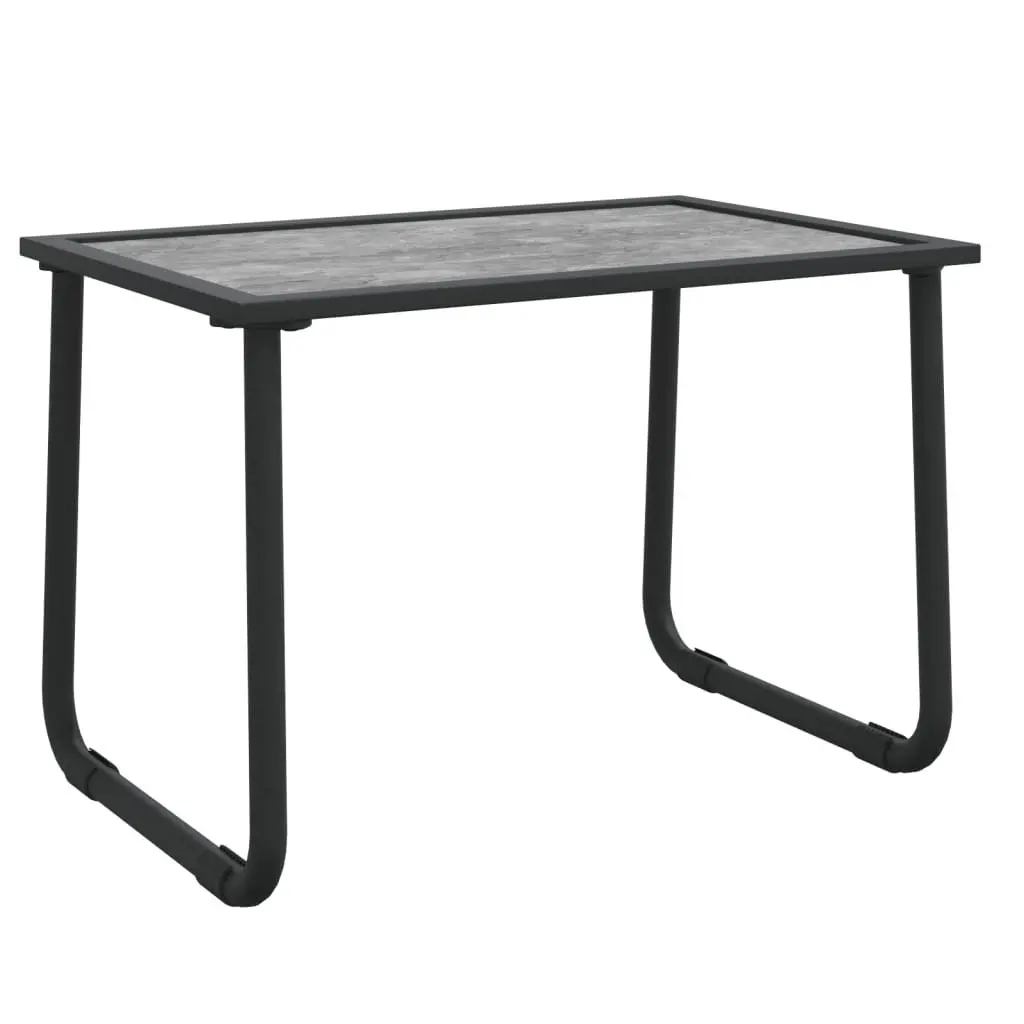Garden Lounge Set 3 Piece Outdoor Furniture Steel Frame with Cushions Anthracite