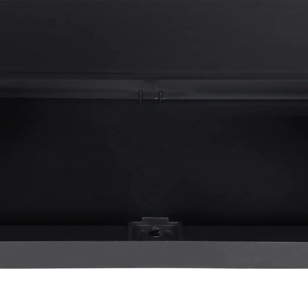 Outdoor Storage Cabinet Grey Black Weather-resistant Lockable Adjustable Shelves