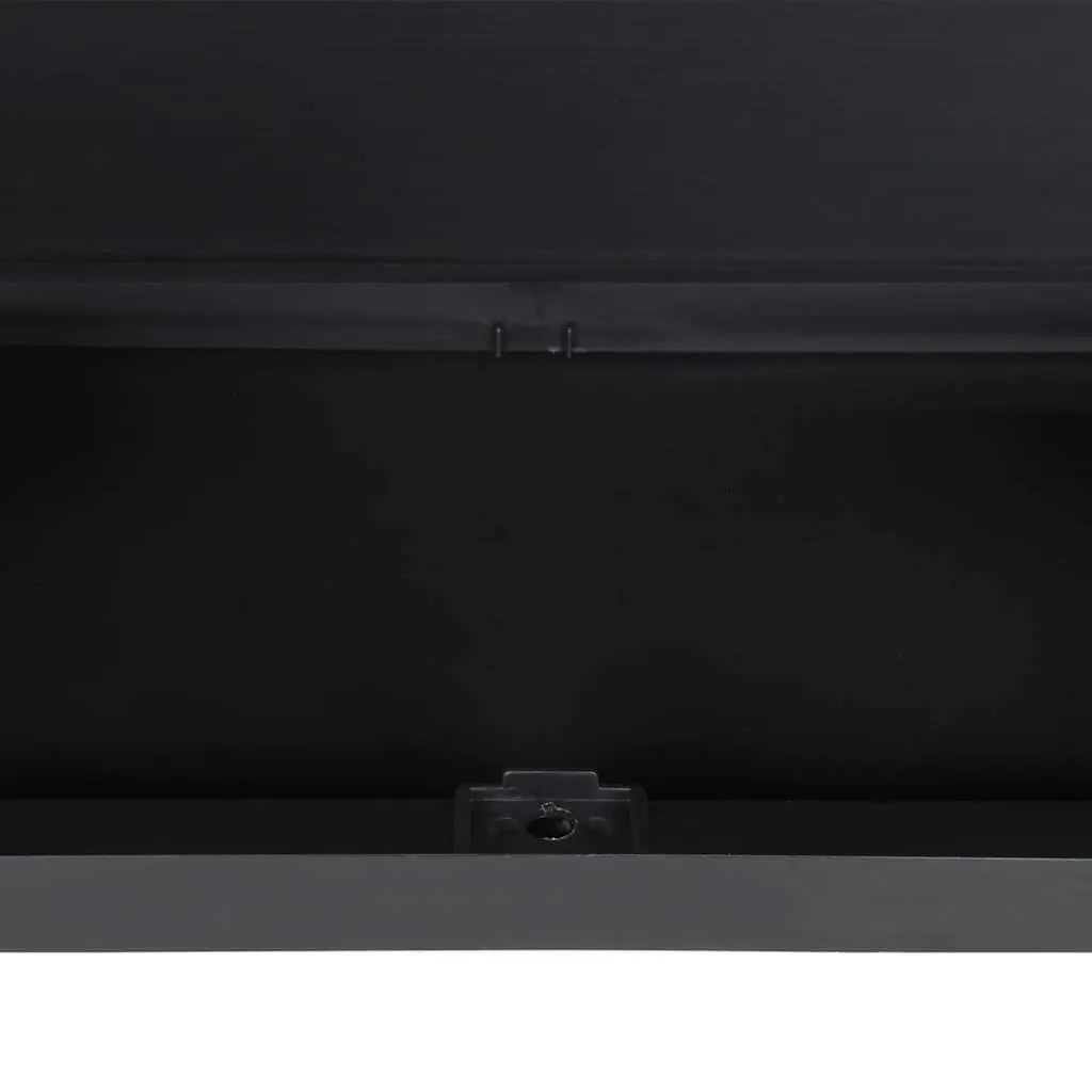 Outdoor Storage Cabinet Grey Black Weather-Resistant Organiser