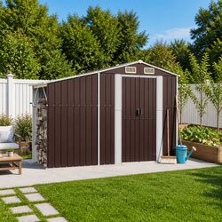 Sturdy Garden Shed with Ample Storage for Tools