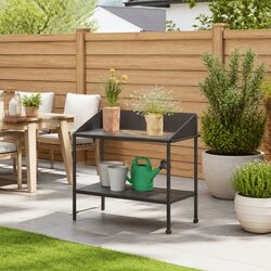 Your Perfect Plant Stand: Two Tiers and Easy Mobility
