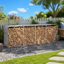 Log Holder for Firewood Organization