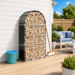 Your Reliable Log Holder: Store Firewood Easily
