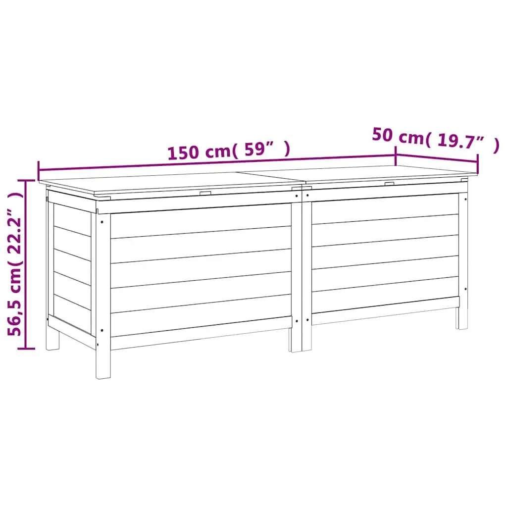 Garden Storage Bench