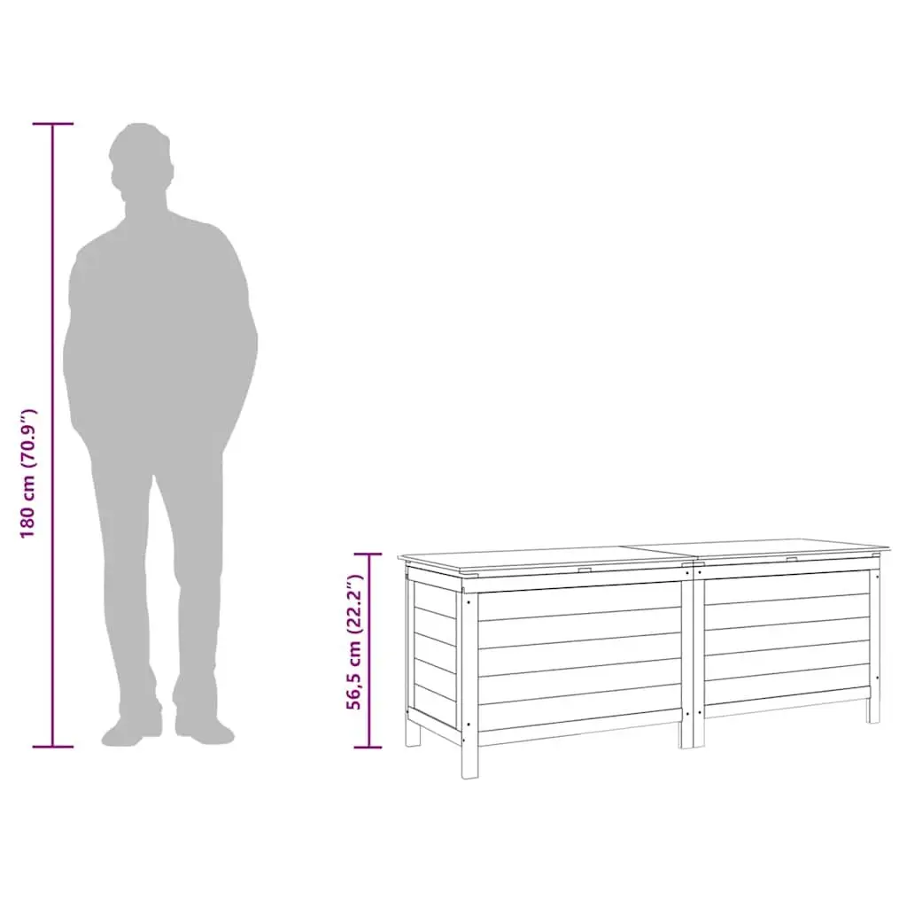 Garden Storage Bench
