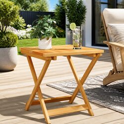 Folding Garden Table for Outdoors