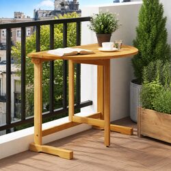 Folding Balcony Table for Outdoors