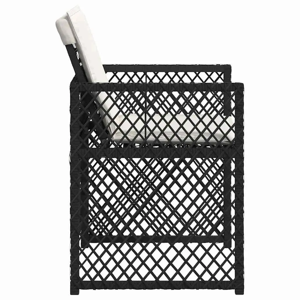 4-Piece Rattan Chair Set