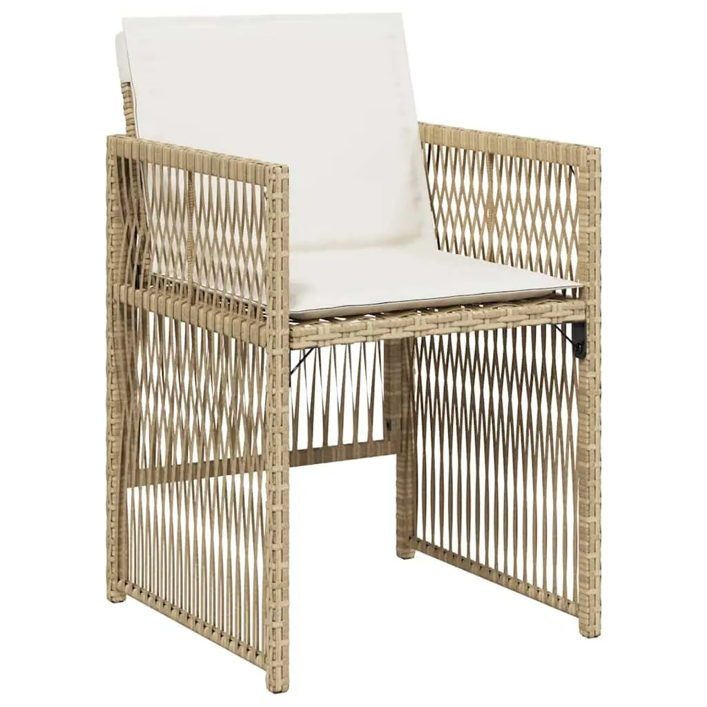 Garden Chair Set, 4 pcs