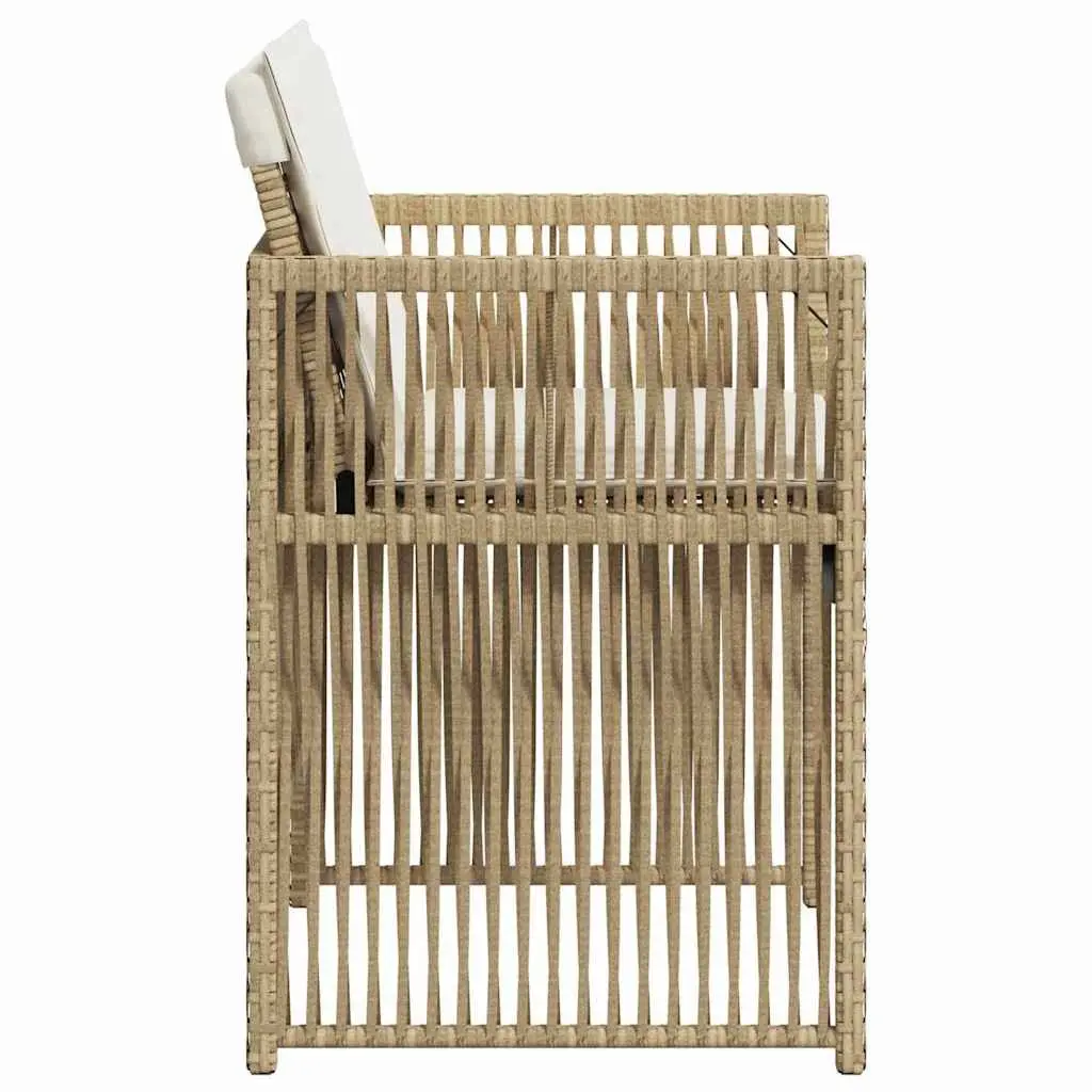 Garden Chair Set, 4 pcs