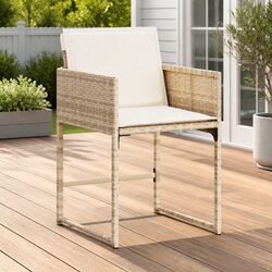 Outdoor Chairs Set 4 Pcs