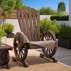 Solid Fir Adirondack Chair: Comfort Meets Durability