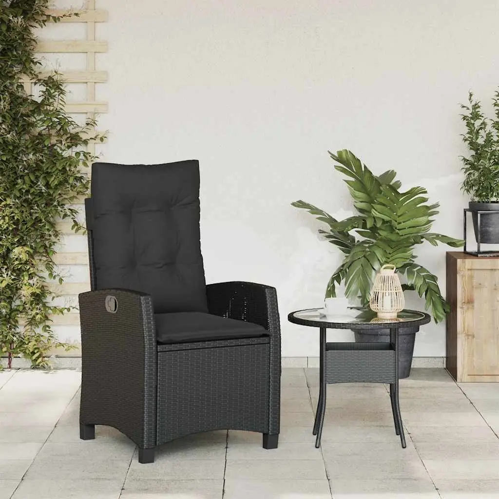 Outdoor Reclining Chair with Cushions for Relaxation