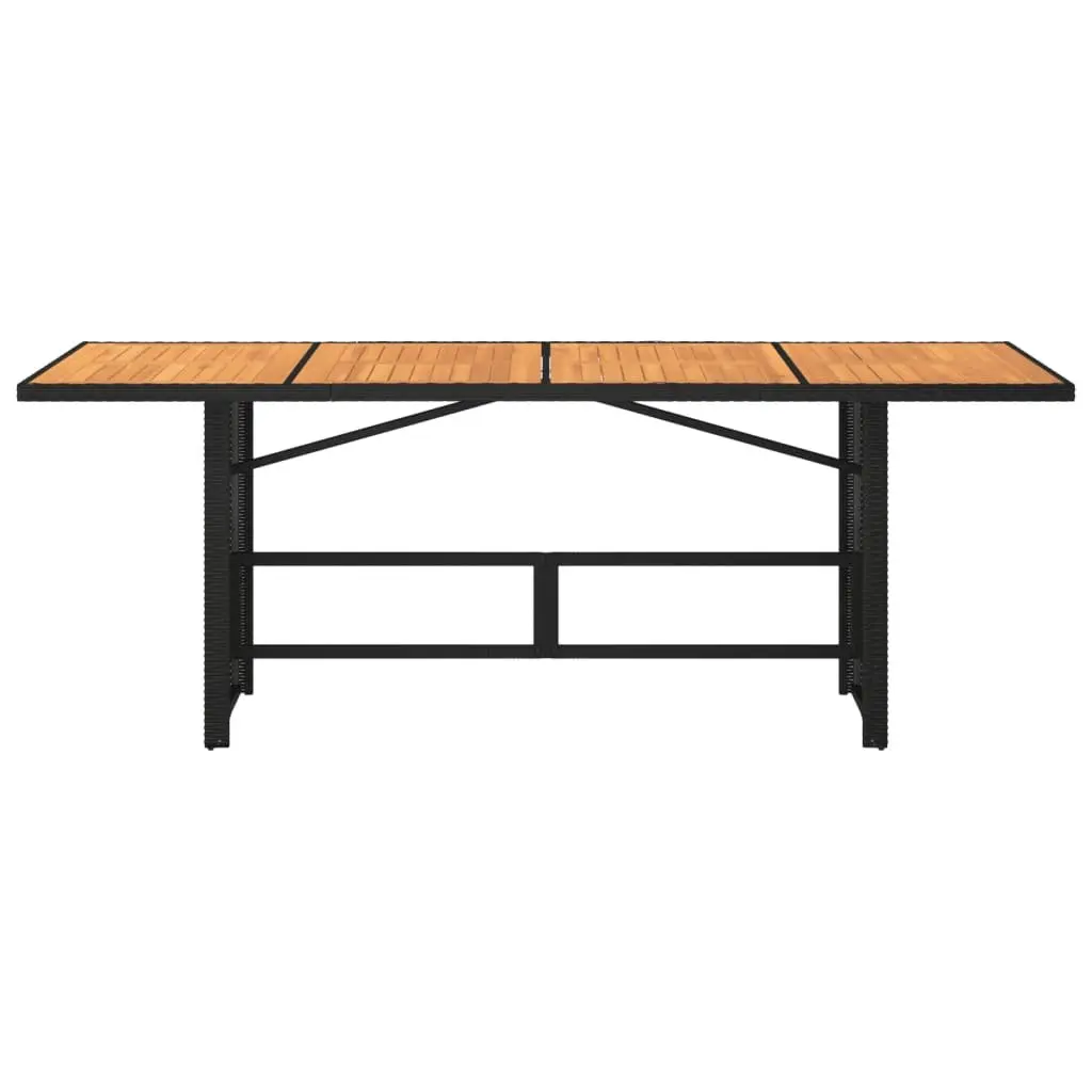 Garden Dining Table with Sturdy Build