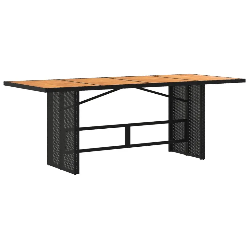 Garden Dining Table with Sturdy Build