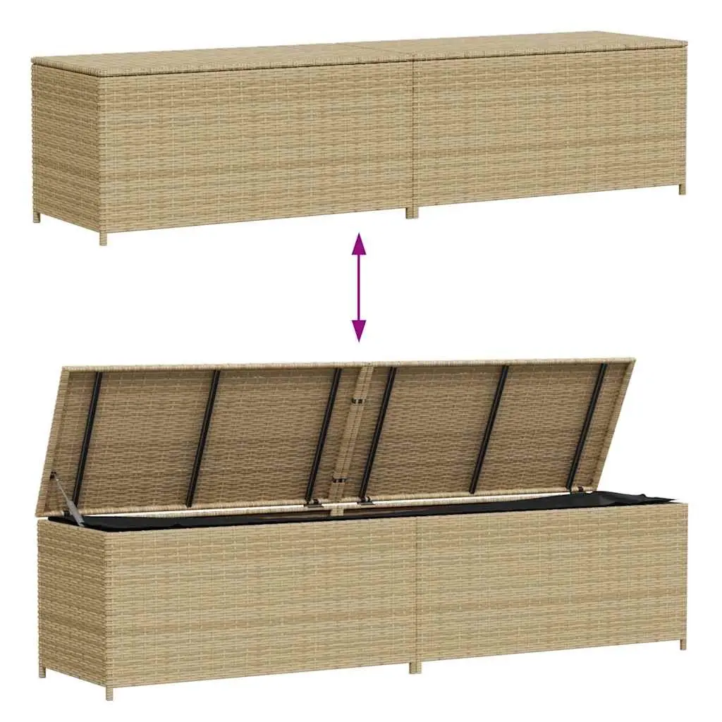 Garden Storage Box 469L with Gas Spring Lid