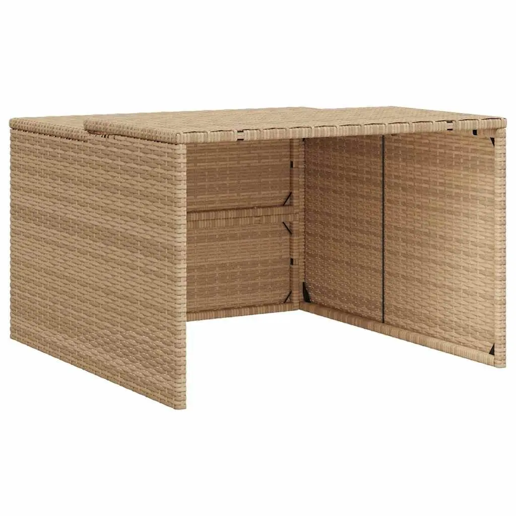 Robot Mower Garage Beige Outdoor Storage Shed Lawn Equipment Protective Shelter