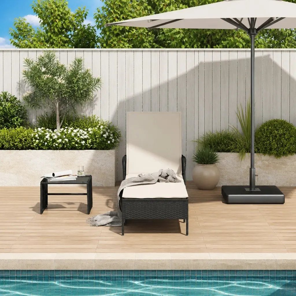 Adjustable Sun Lounger for Outdoor Comfort