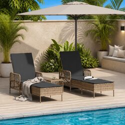 Concise Overview of a Sturdy 3-Piece Lounger Set