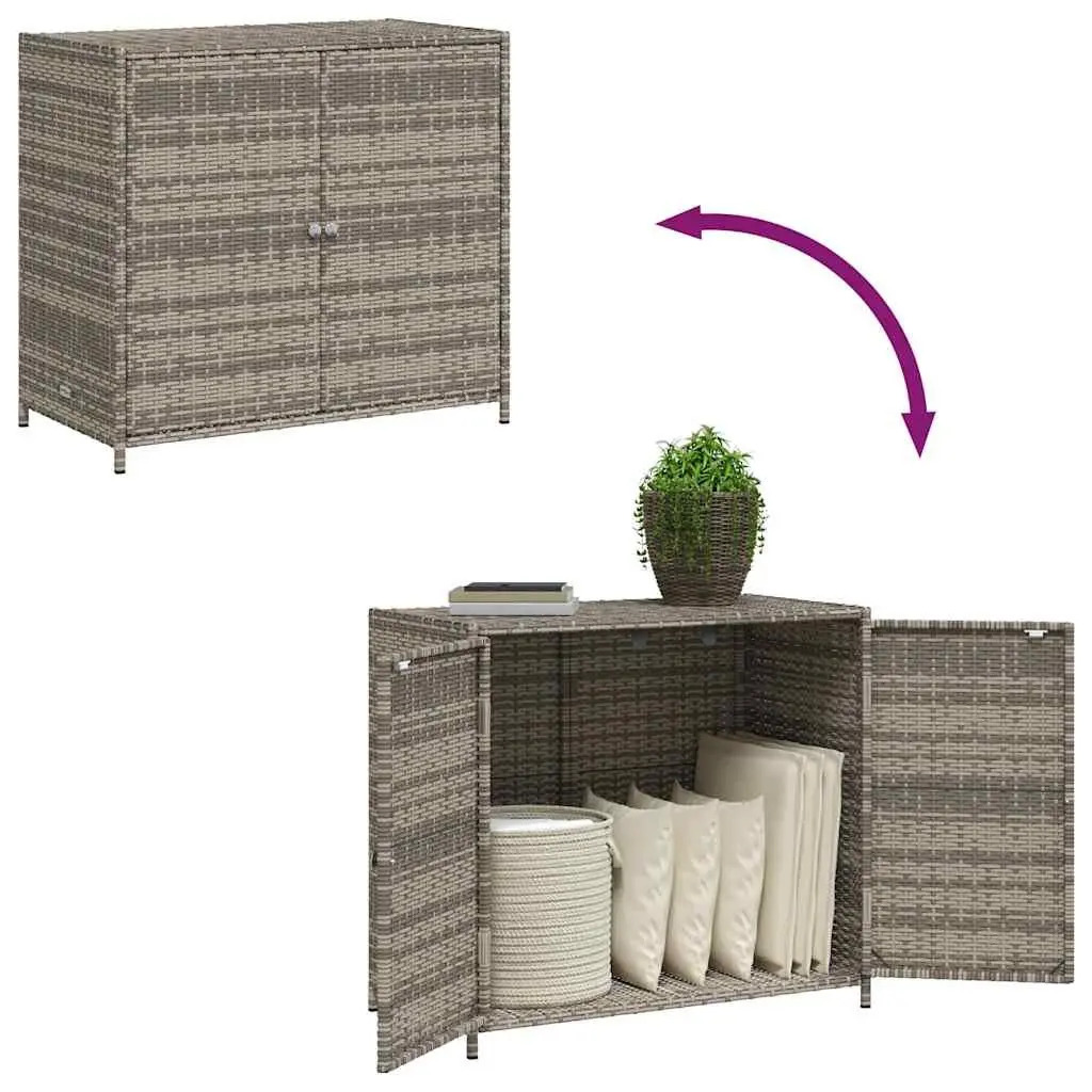 Grey Garden Storage Cabinet