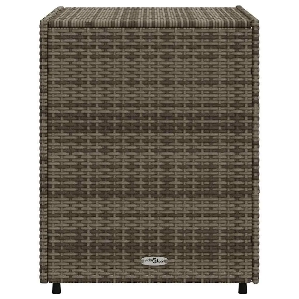 Grey Garden Storage Cabinet with 3 Drawers