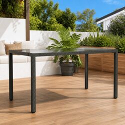 Black Garden Table: Stylish, Practical, and Durable