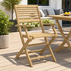 Compact and Sturdy Folding Chairs – Set of 4