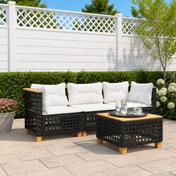3-Seater Garden Sofa: Compact and Comfortable Design