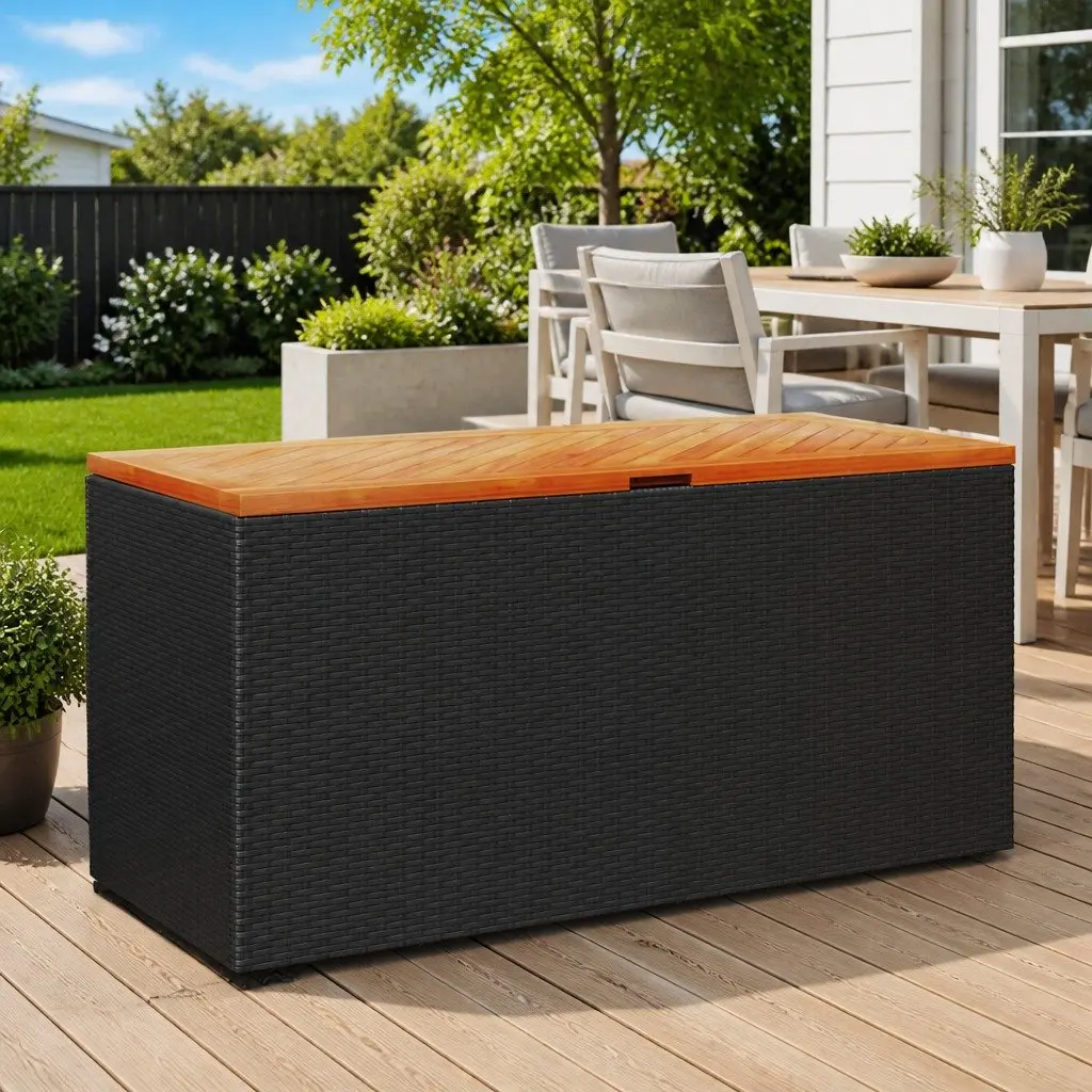 Garden Storage Box for Outdoor Use