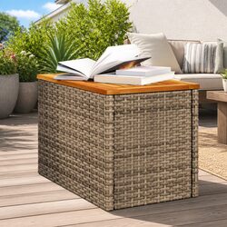 Compact and Stylish Beige Garden Side Tables for Your Needs