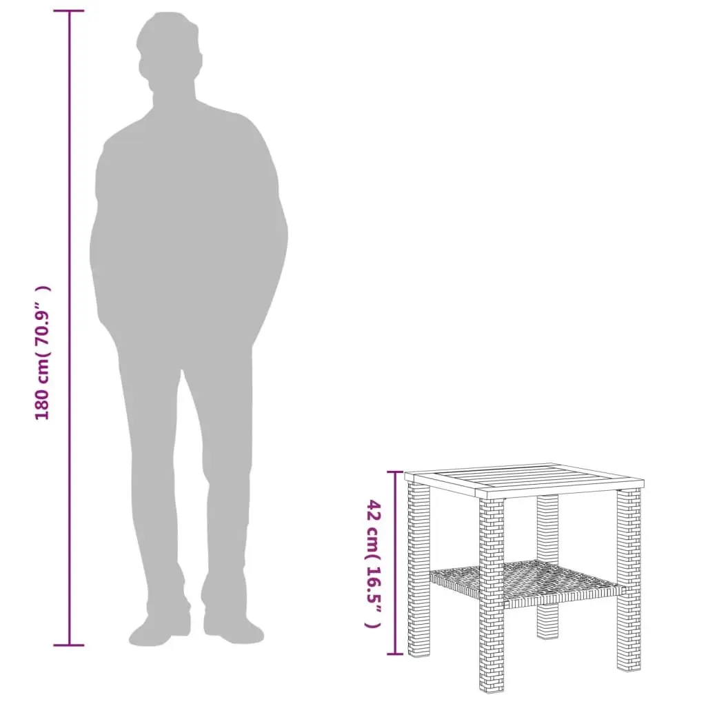 Garden Table for Relaxing Moments