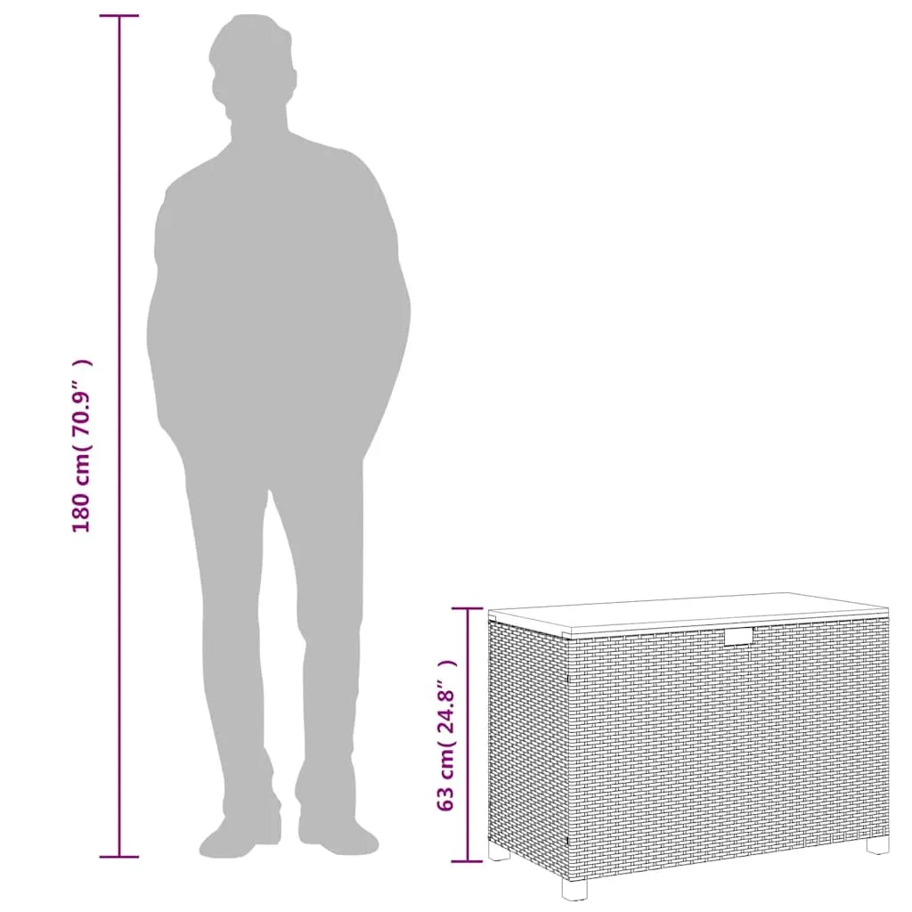Garden Storage Box with Benching Functionality