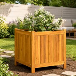 Acacia Garden Planter Box 50 cm for Your Outdoors