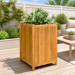 Garden Planter Box 50x50x75 cm