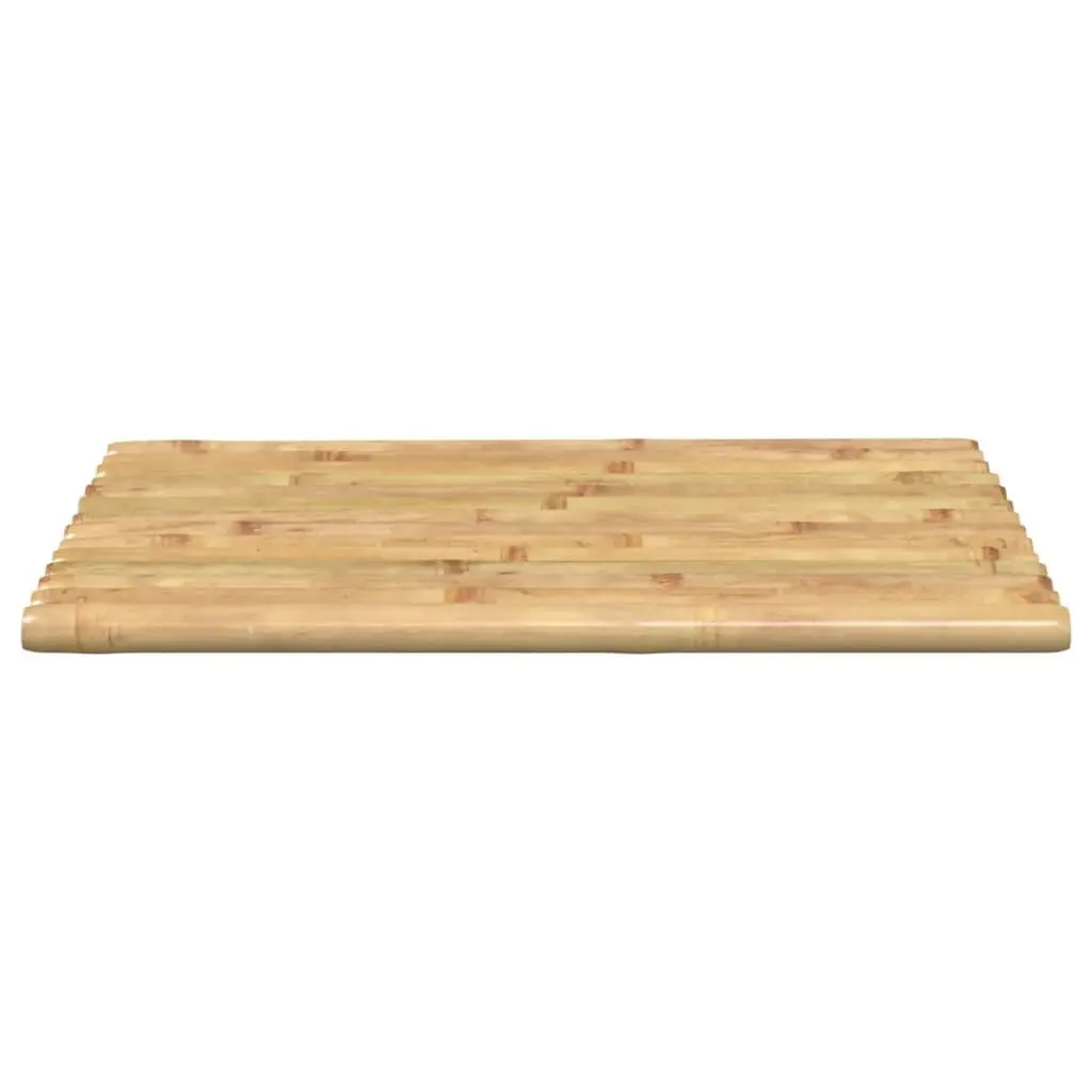 Bamboo Bath Mats Brown 50x35 cm Non-slip 2 Piece Set