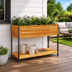Garden Planter with Shelf: Perfect for Your Indoor & Outdoor