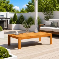 Outdoor Garden Table 100x50x27 cm