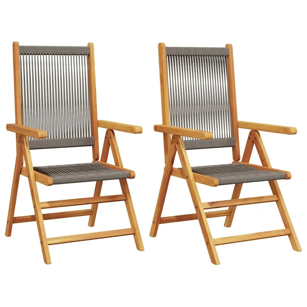 Grey Foldable Chairs for Outdoor Use